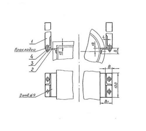 Подвески судовых трубопроводов Тип 4 в Гомеле