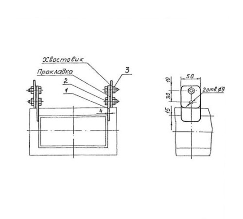 Подвески судовых трубопроводов Тип 3 в Гомеле