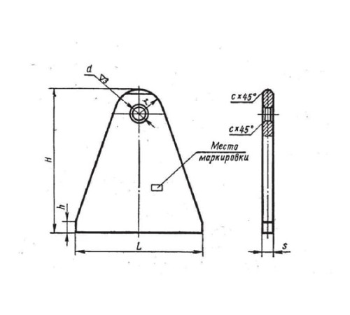 Плавники приварные с накладкой в Гомеле от Спецметаллстрой