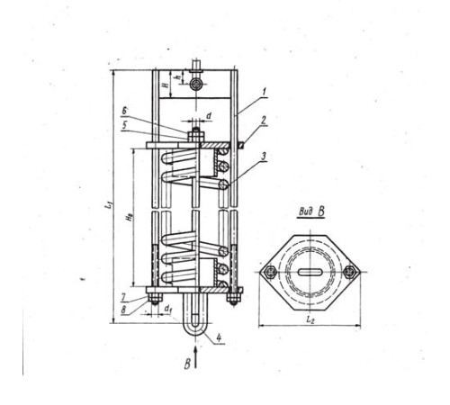 Блоки пружин подвесок стальных трубопроводов в Гомеле