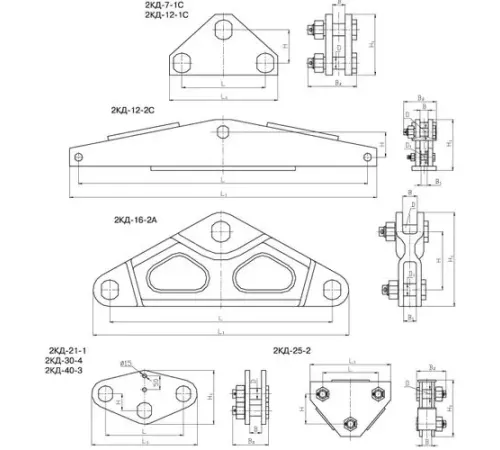 Коромысла типа 2К для ЛЭП в Гомеле с доставкой по Беларуси