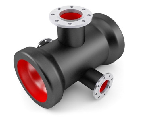 Кресты чугунные фланец-раструб с пожарной подставкой в Гомеле