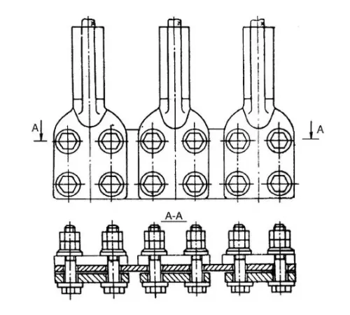 Аппаратные зажимы типа 3А4А в Гомеле для ЛЭП