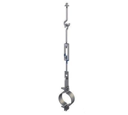 Подвески одной трубы на тяге в Гомеле для трубопроводов