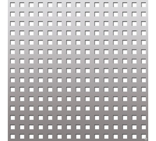 Перфорированные листы Qg с квадратными отверстиями 1х2м в Гомеле