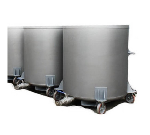 Передвижные дежи для лакокрасочной промышленности в Гомеле