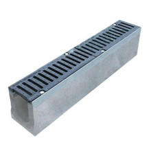 Лоток водоотводный с решёткой