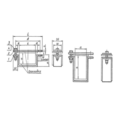 Подвески судовых трубопроводов Тип 9 в Гомеле