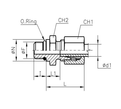 Штуцеры ввертные UNF с уплотнением в Гомеле