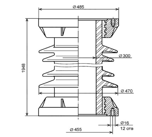 Армированные покрышки ПВЭ для элегазовых выключателей в Гомеле