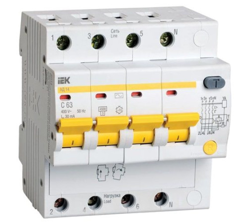 Четырехполюсные выключатели в Гомеле для юридических лиц