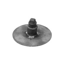 Чугунная канализационная прочистка-заглушка