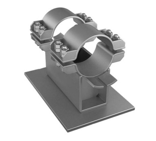 Хомутовые направляющие опоры для труб в Гомеле