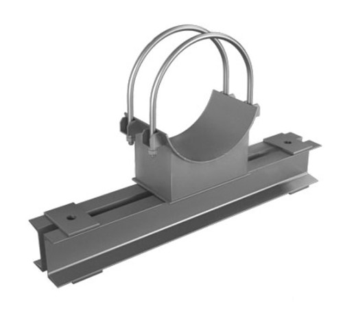 Хомутовые блоки с опорной балкой в Гомеле для трубопроводов