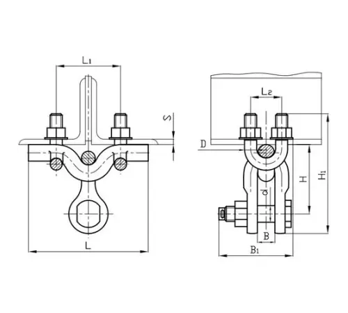 Узлы крепления типа КГ для ЛЭП в Гомеле