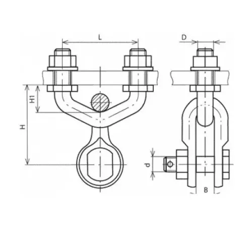 Узлы крепления типа КГП для ЛЭП в Гомеле