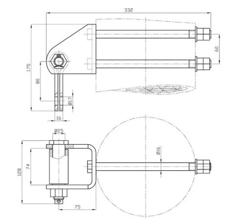 Узлы крепления КГТ-7-1 в Гомеле для ЛЭП