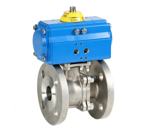 Шаровые фланцевые краны с приводом в Гомеле для юрлиц