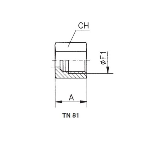 Накидные гайки TN81 и врезные кольца TN88 в Гомеле