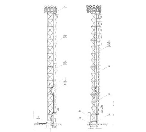 Мачты осветительные в Гомеле для юридических лиц