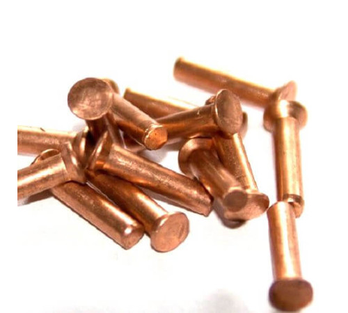 Медные заклепки с потайной головкой в Гомеле