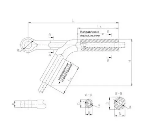 Натяжные прессуемые зажимы НАСУС в Гомеле