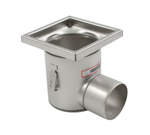 Нержавеющие круглые трапы с горизонтальным выпуском в Гомеле