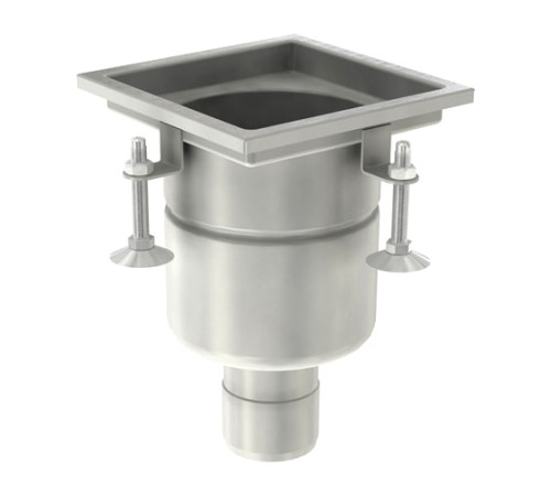 Нержавеющие трапы с вертикальным выпуском в Гомеле