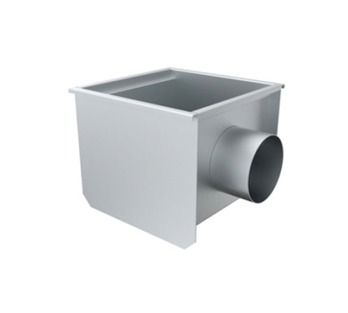 Нержавеющие трапы прямоугольные с горизонтальным выпуском в Гомеле