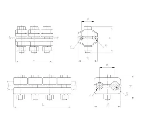 Плашечные зажимы типа ПАМ в Гомеле и Беларуси
