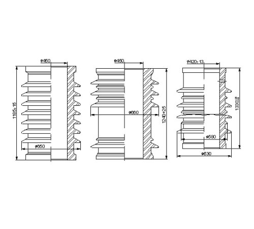 Покрышки для трансформаторов напряжения 110 кВ в Гомеле