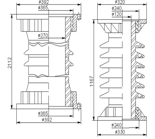 Покрышки для воздушных выключателей 150 кВ в Гомеле