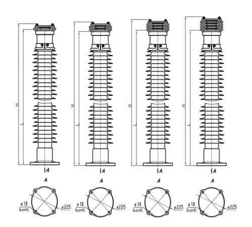 Шинные опоры ШО 110-132 кВ в Гомеле для юрлиц