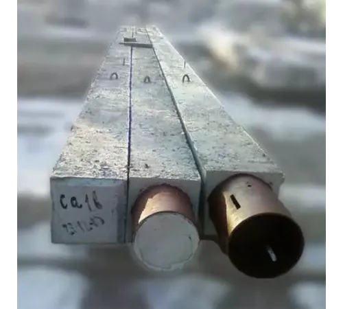 Сваи квадратного сечения с круглой полостью в Гомеле