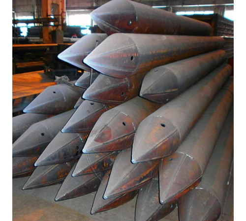 Конические стальные забивные сваи в Гомеле и Беларуси