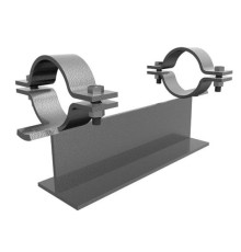 Тавровая хомутовая неподвижная опора