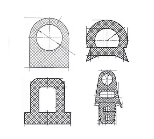 Термостойкие силиконовые профили в Гомеле для юрлиц