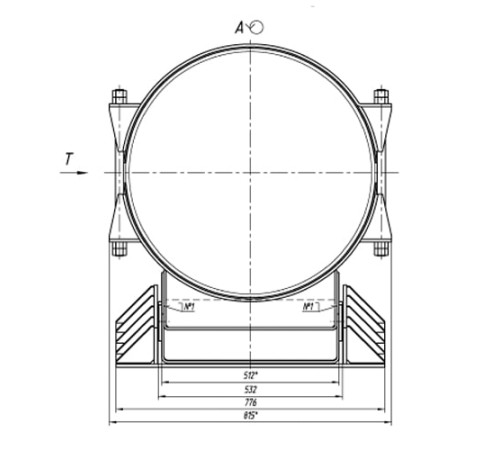 Опоры ТПР.08.13.00.000 в Гомеле для трубопроводов