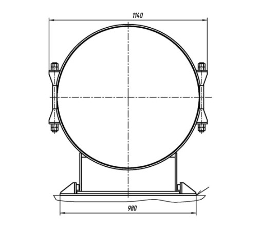 Опоры ТПР.14.05.00.000 в Гомеле для трубопроводов