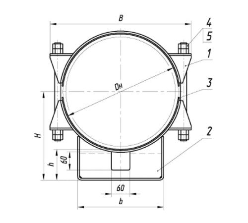 Опоры ТПР.14.45.00.000 в Гомеле для трубопроводов