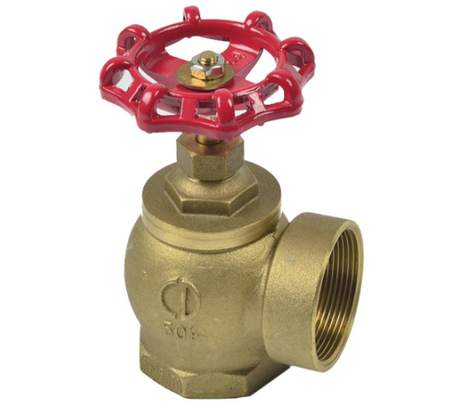 Запорные пожарные латунные угловые вентили в Гомеле